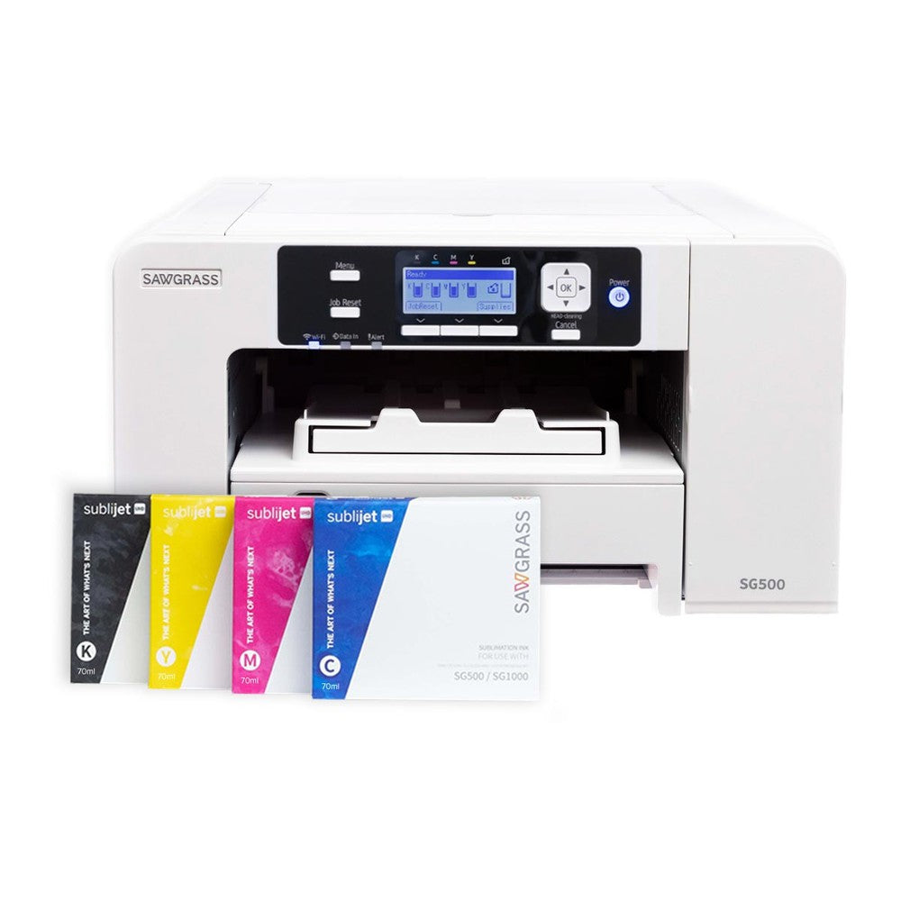 Printers - Sawgrass SG500 - A4 Sublimation Printer Incl Full Set of Inks